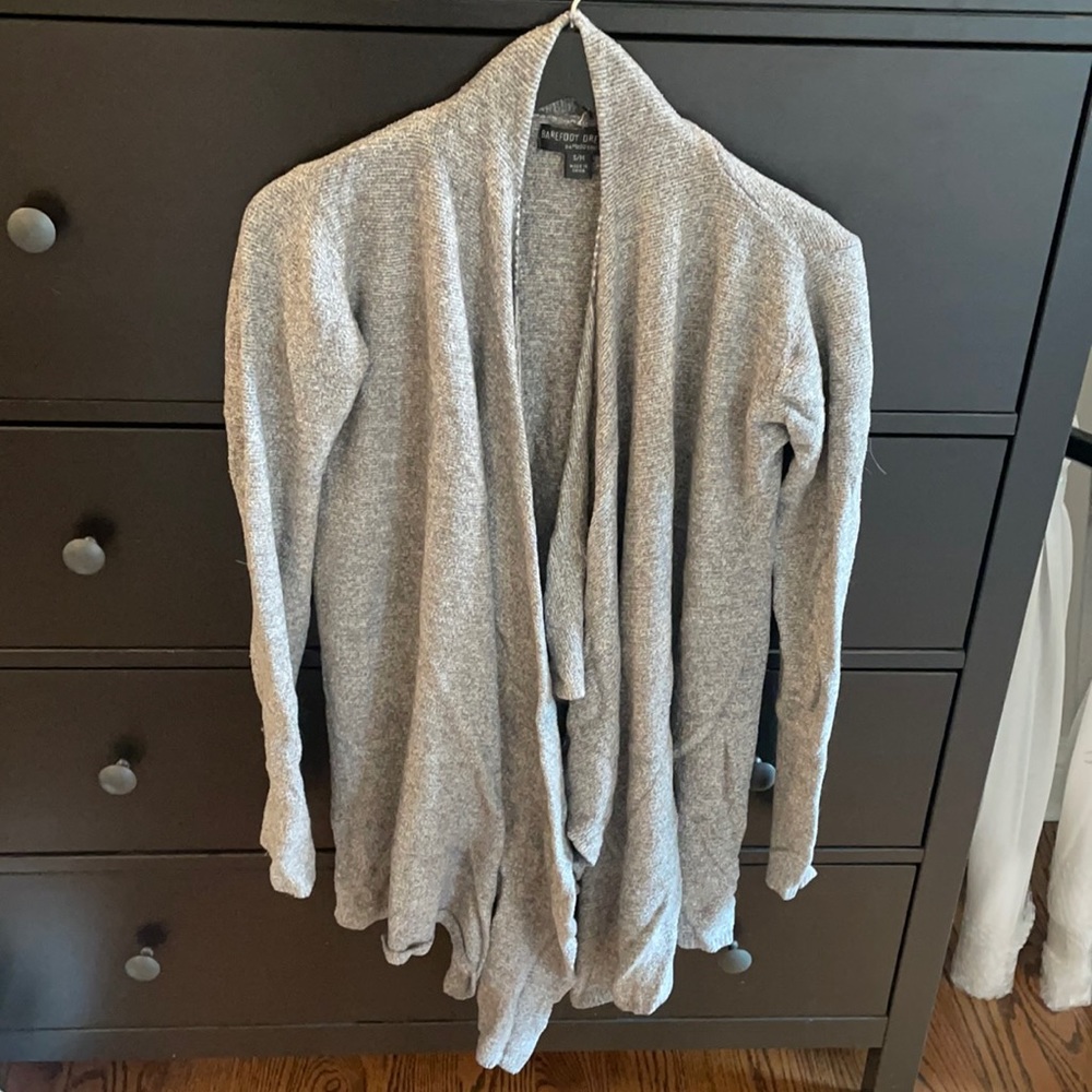 Barefoot dreams wrap cardigan